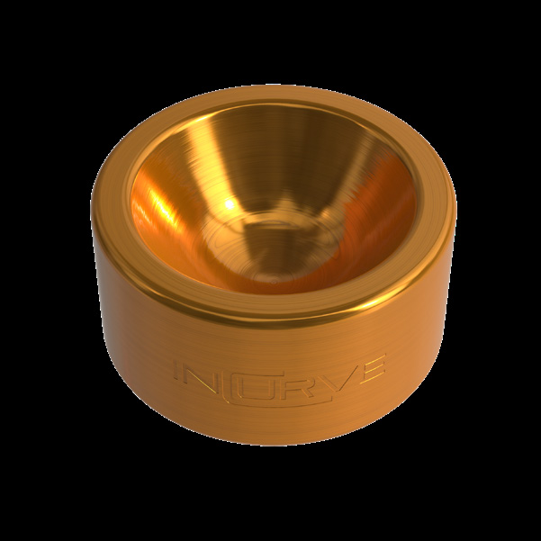 Incurve 24K Gold Gloss Clear wheel finish swatch