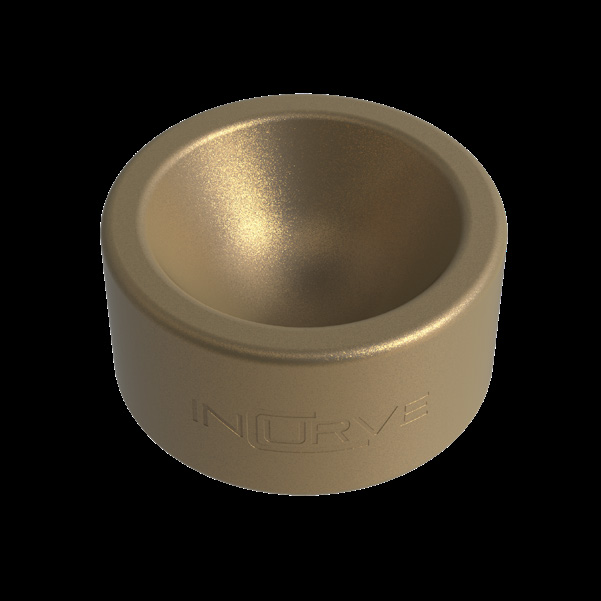 Incurve Bronze Satin Clear wheel finish swatch