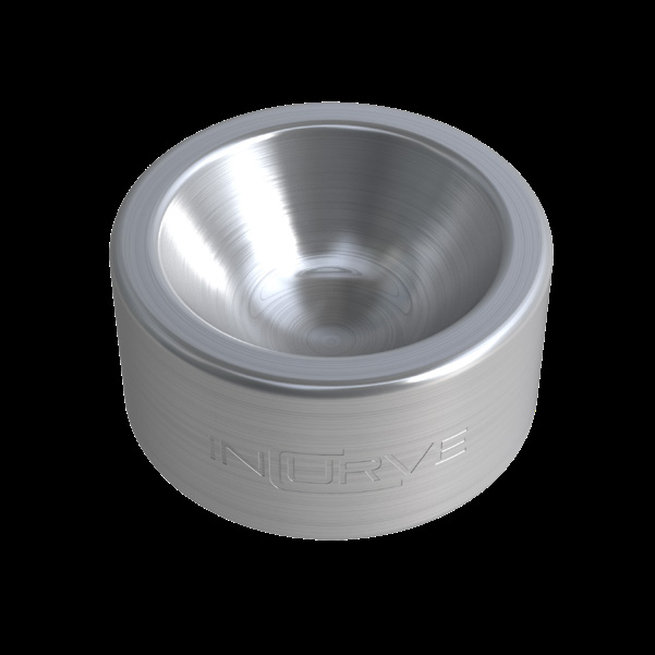 Incurve Brushed Aluminum Satin Clear wheel finish swatch