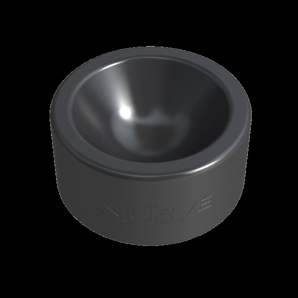 Incurve Brushed Onyx Satin Clear wheel finish swatch