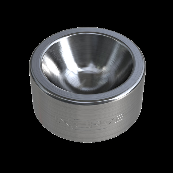 Incurve Brushed Titanium Gloss Clear wheel finish swatch