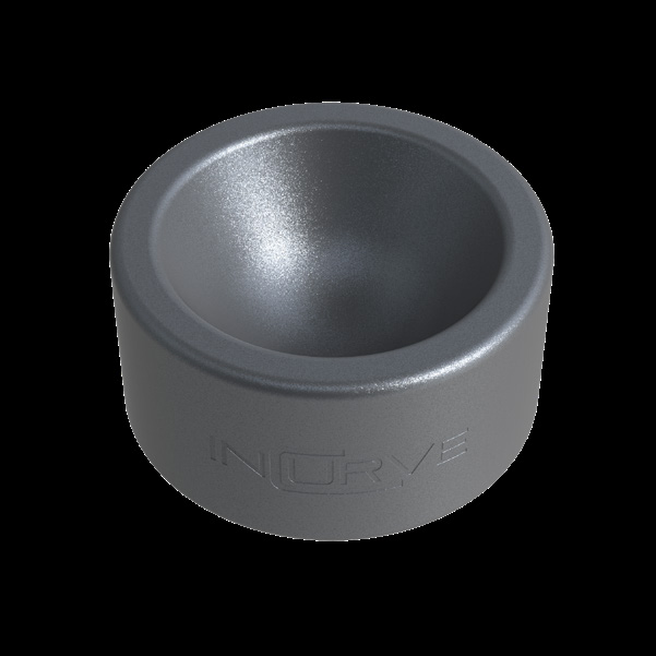 Incurve Gunmetal Satin Clear wheel finish swatch