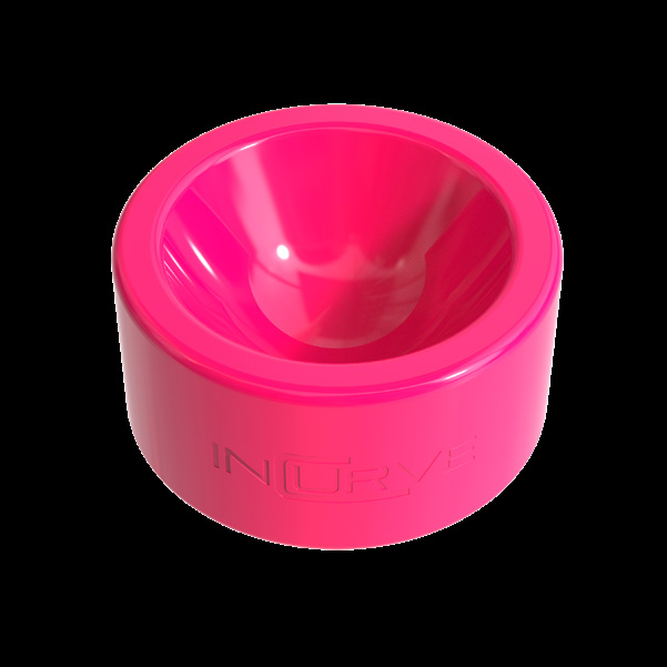 Incurve Pink Gloss Clear wheel finish swatch