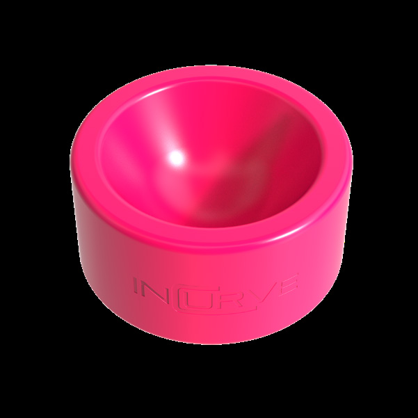 Incurve Pink Satin Clear wheel finish swatch