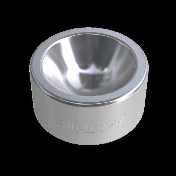 Incurve Polished Aluminum Gloss Clear wheel finish swatch