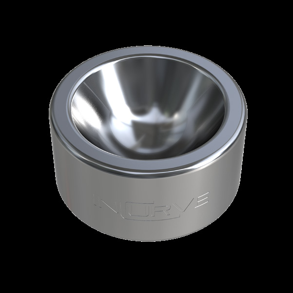 Incurve Polished Titanium Gloss Clear wheel finish swatch