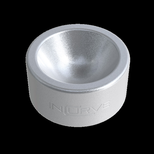 Incurve Silver Gloss Clear wheel finish swatch