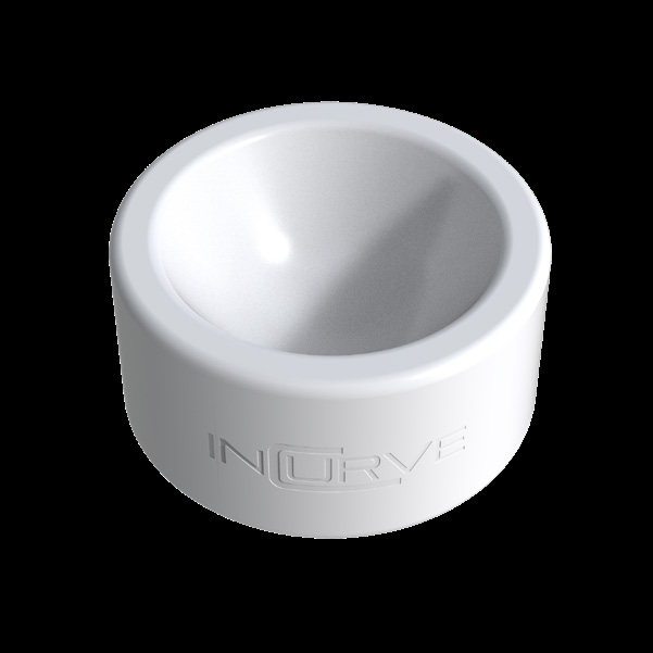 Incurve White Satin Clear wheel finish swatch